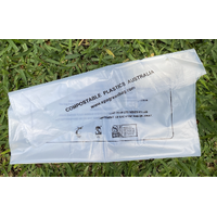 Compostable - Bag - W 42cm x L 49cm + 5cm  (500pc/Carton)